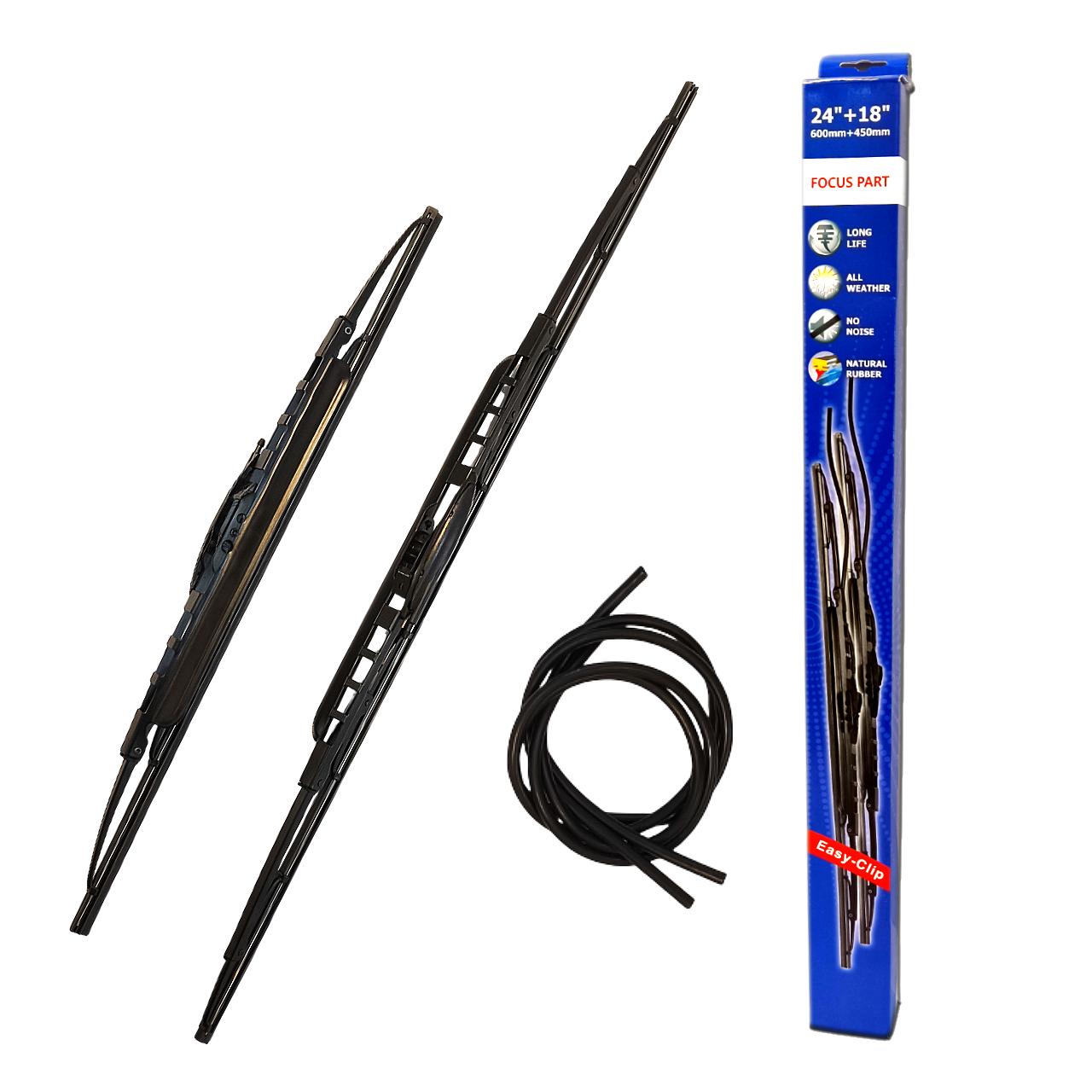 تیغه برف پاک کن کیا اپیروس چپ و راست برند فوکس پارت مدل فلزی آبپاش دار