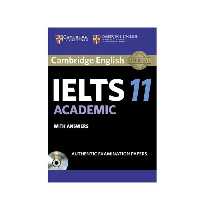 کتاب IELTS  Cambridge 11 academic   اثر جمعی از نویسندگان انتشارات کمبریج  به همراه CD 