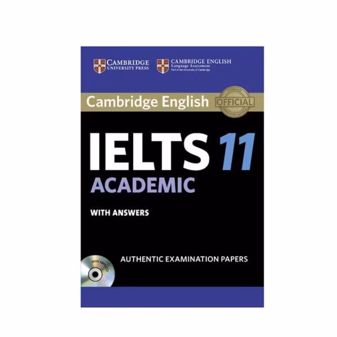 کتاب IELTS  Cambridge 11 academic   اثر جمعی از نویسندگان انتشارات کمبریج  به همراه CD 