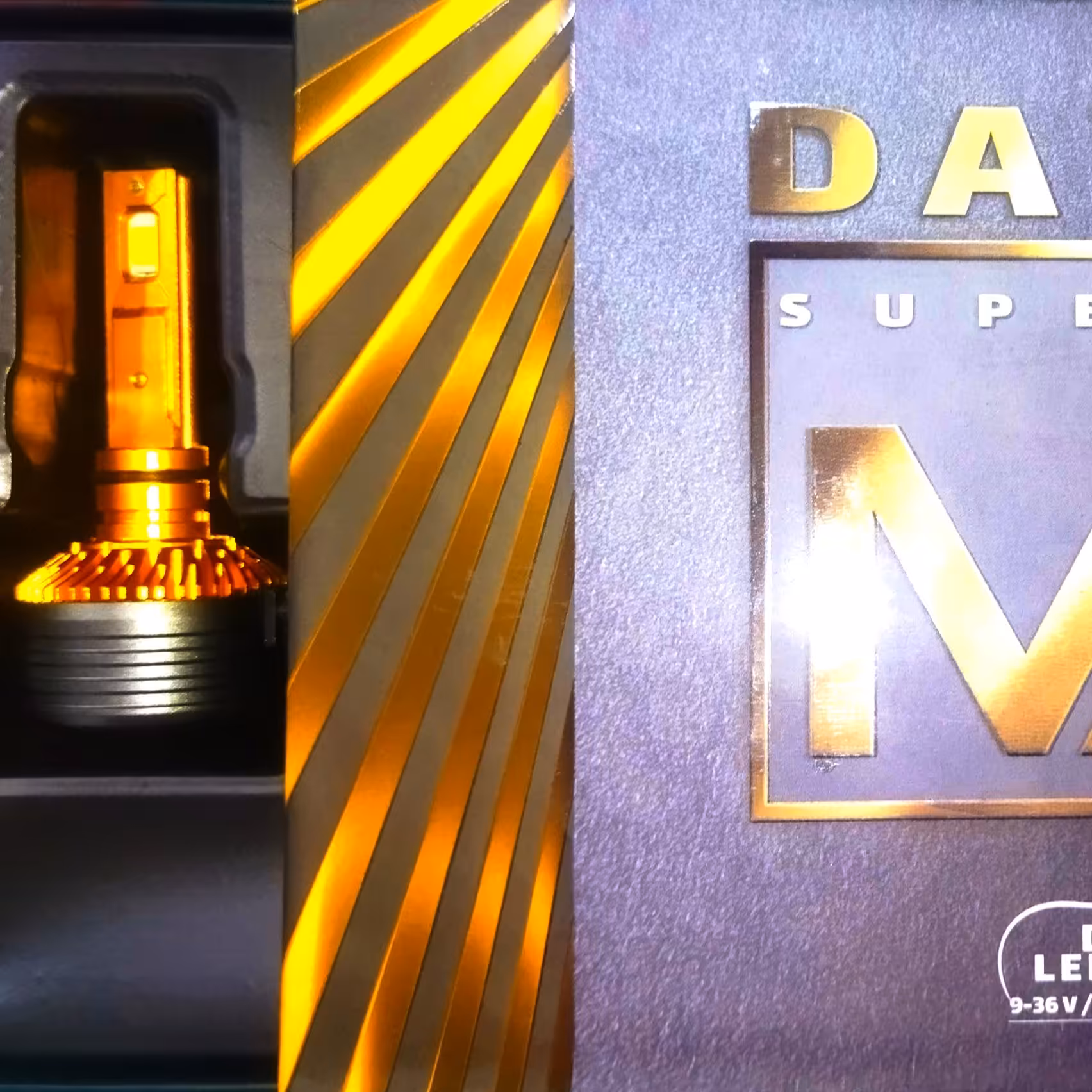 هدلایت فوق قوی دایان پایه H1 ضمانت دار بسته دوعددی