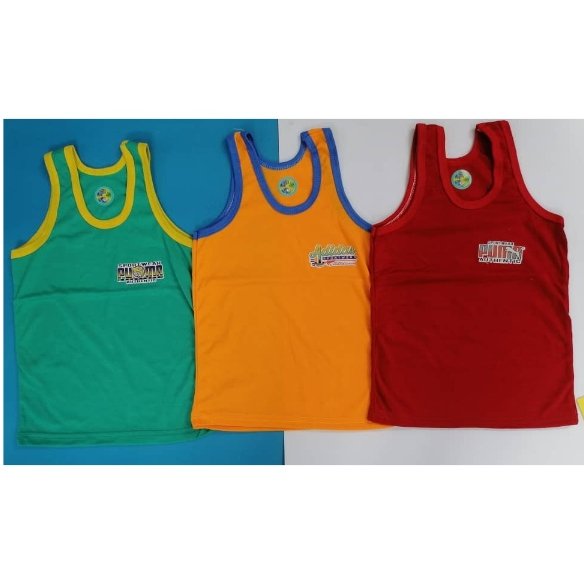 رکابی بچه گانه رنگی