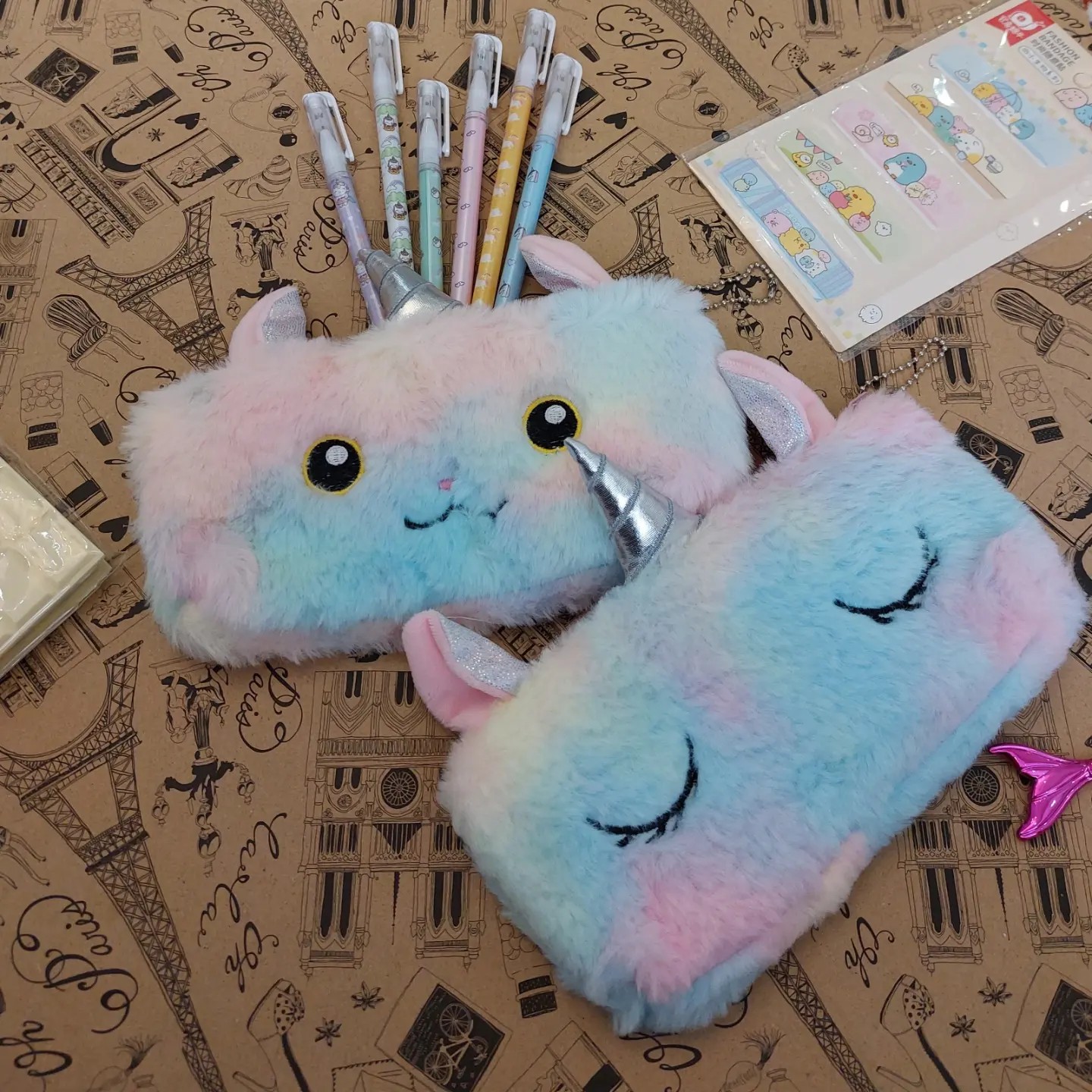 جامدادی پولیشی یونیکورنی اعلا در دو طرح