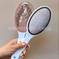 برس و شانه دخترونه عروسکی  سایز بزرگ 