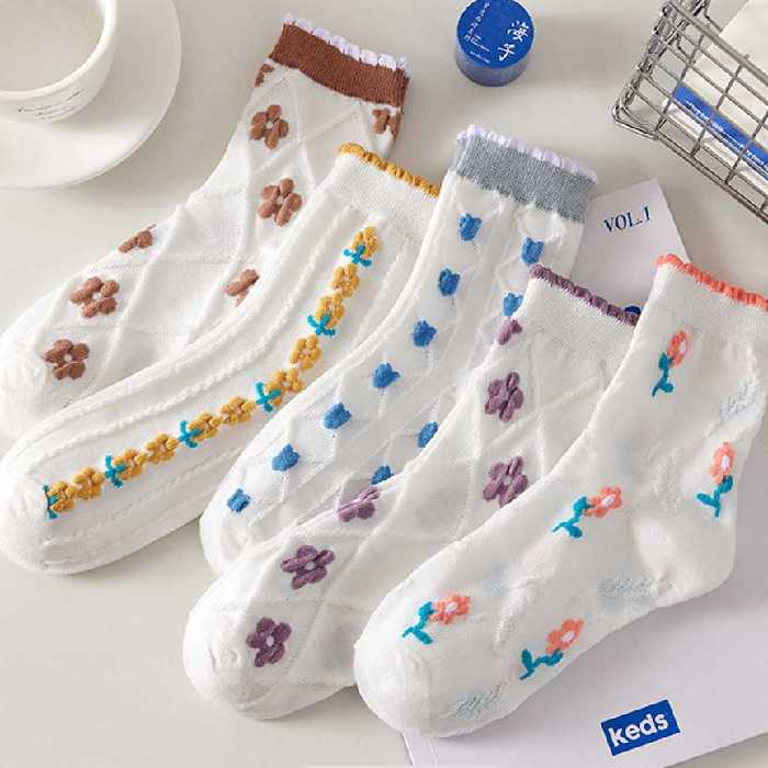 جوراب ساق بلند تابستانی