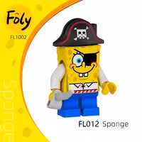 لگو باب اسفنجی مدل دزد دریایی