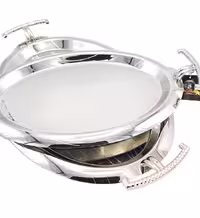 سینی استیل یونی هوم  بیضی دوسایز 009