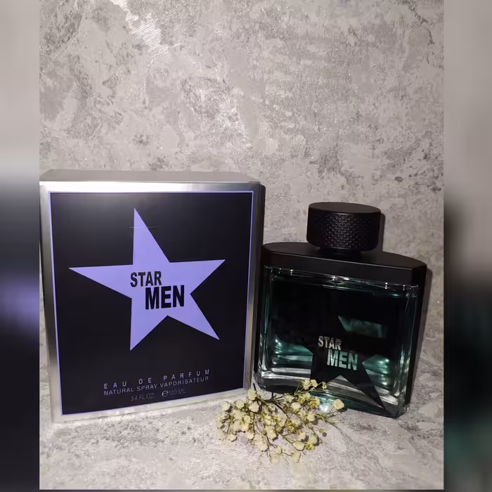 ادکلن استار من مردانه رایحه گرم و شیرین مناسب فصل پاییز و زمستان برند فرگرانس