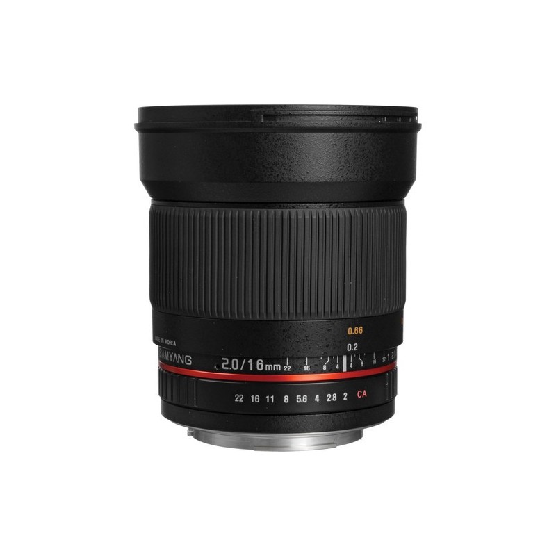 لنز سامیانگ مدل Samyang 16mm f/2.0 ED AS UMC CS for Canon