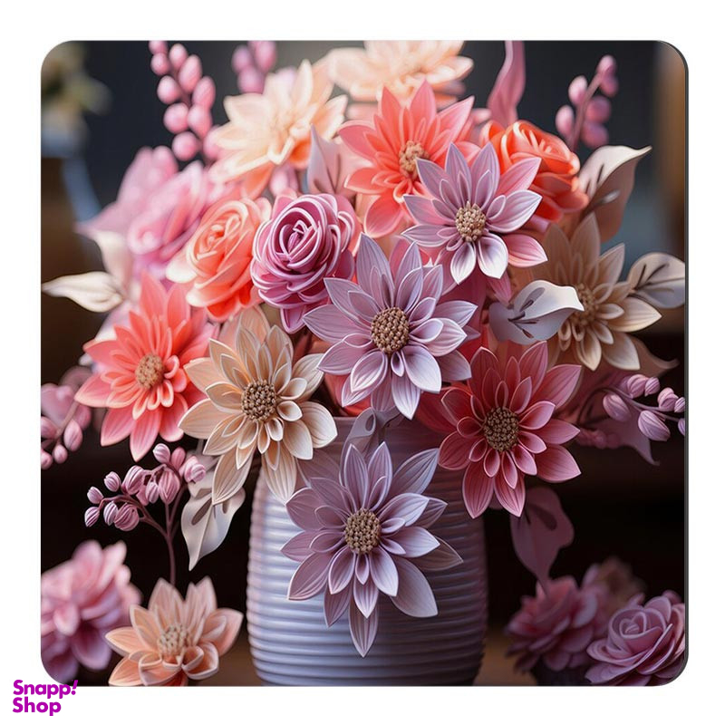 مگنت صباطرح مدل گلدان گل سنگی کد M676