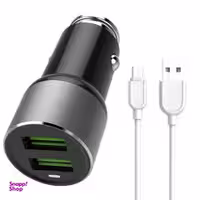 شارژر فندکی امی مدل MY-119 3.6A به همراه کابل تبدیل microUSB