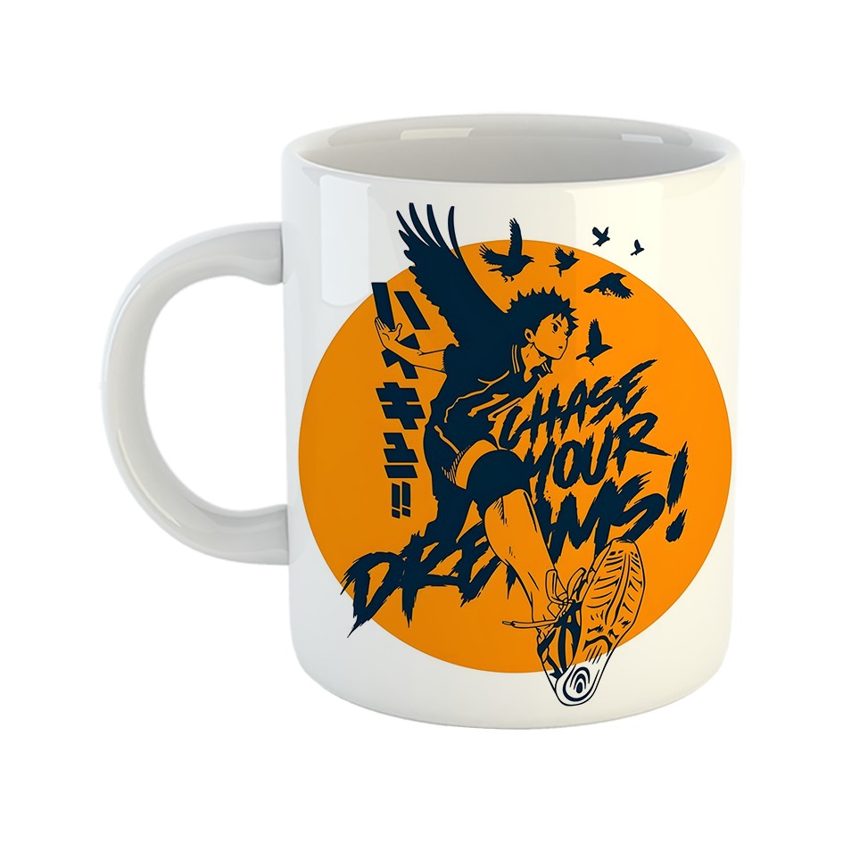 ماگ انیمه هایکیو طرح هیناتا (ارسال رایگان)