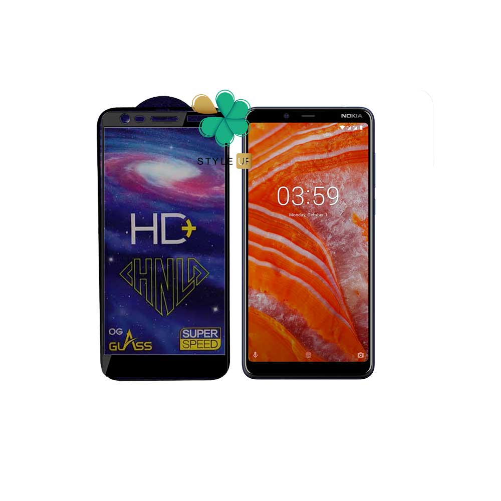 گلس فول گوشی نوکیا Nokia 3.1 Plus مدل HD Plus