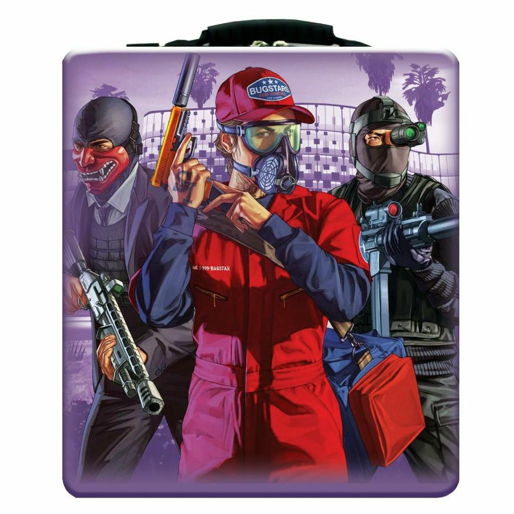 کیف حمل کنسول ps4 طرح GTA V