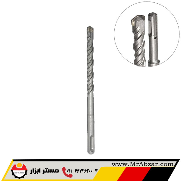 مته الماسه چهار شیار سایز 110×8 میلی متر