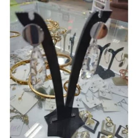 گوشواره  طرح اشک شیشه ای  مناسب بانوان