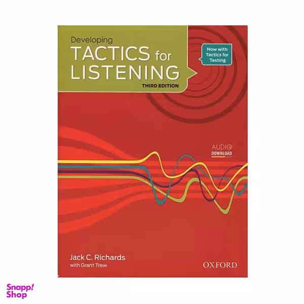 کتاب Tactics For Listening 3rd Developing اثر Jack C. Richards انتشارات کمبریج