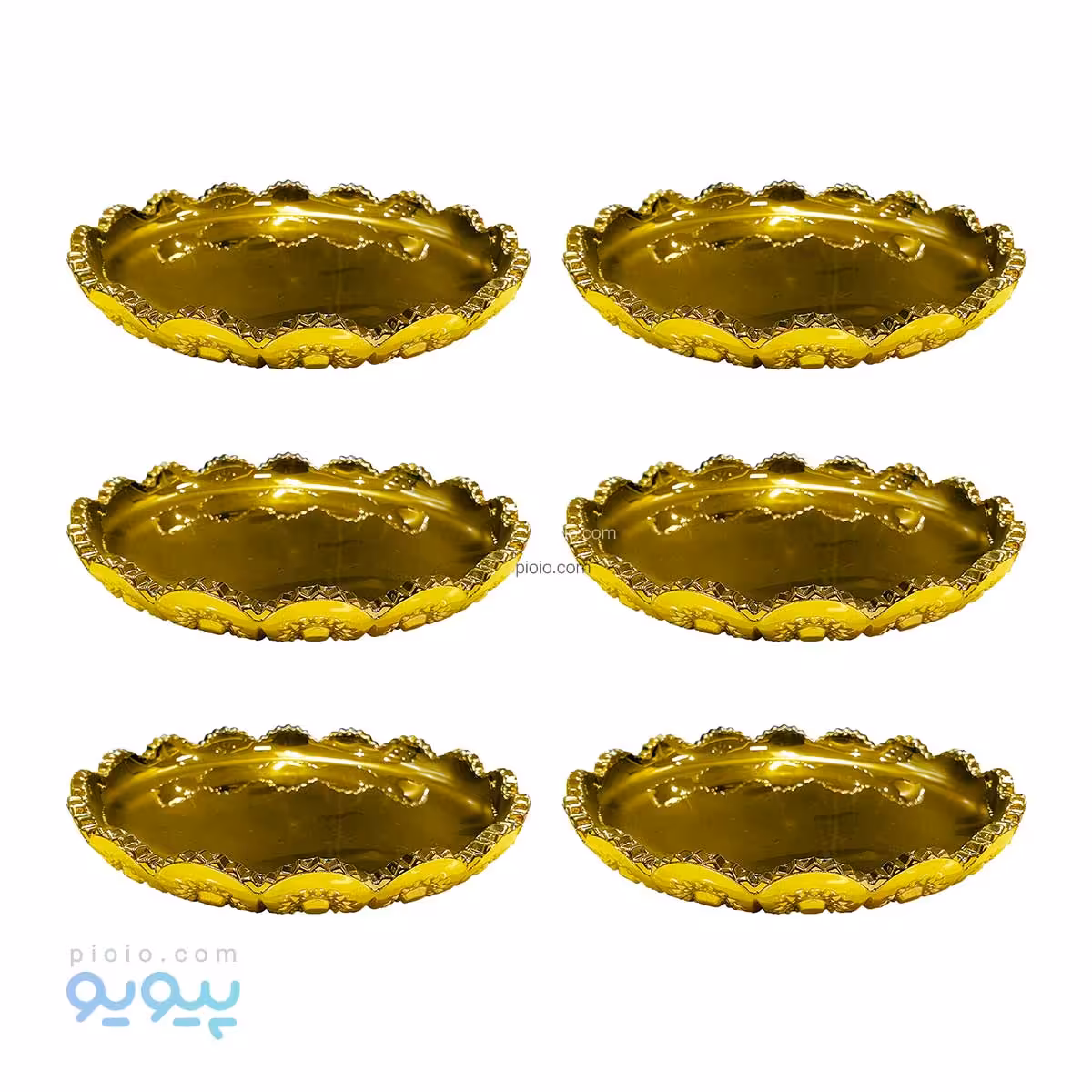 بشقاب می جی طلایی