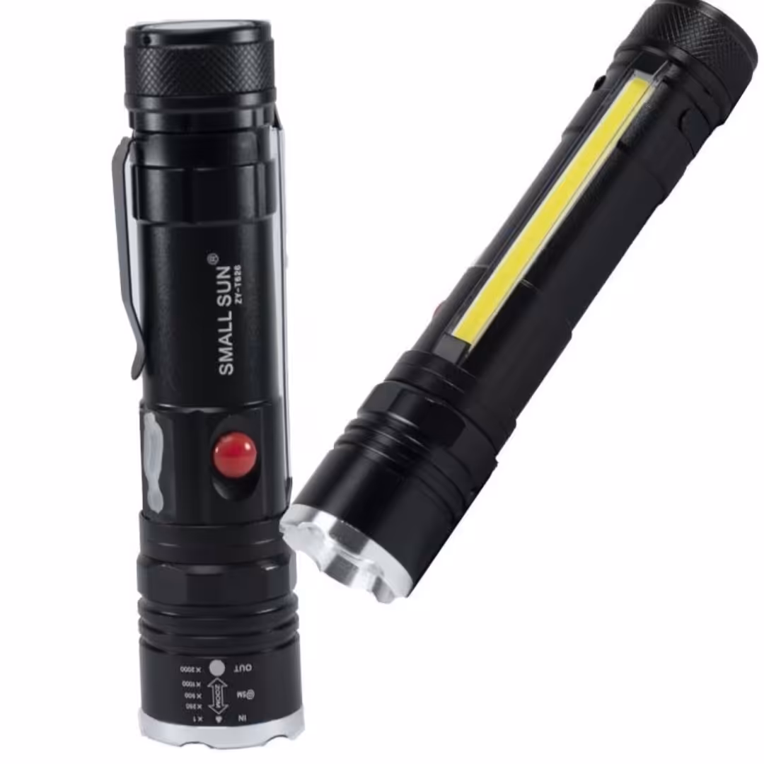 چراغ قوه پلیسی آهنربایی مدل  T6،26 c201  ، چراغ قوه دستی  ، چراغ قوه پلیس ،  چراغ قوه زوم دار پلیسی ، چراغ قوه پلیسی