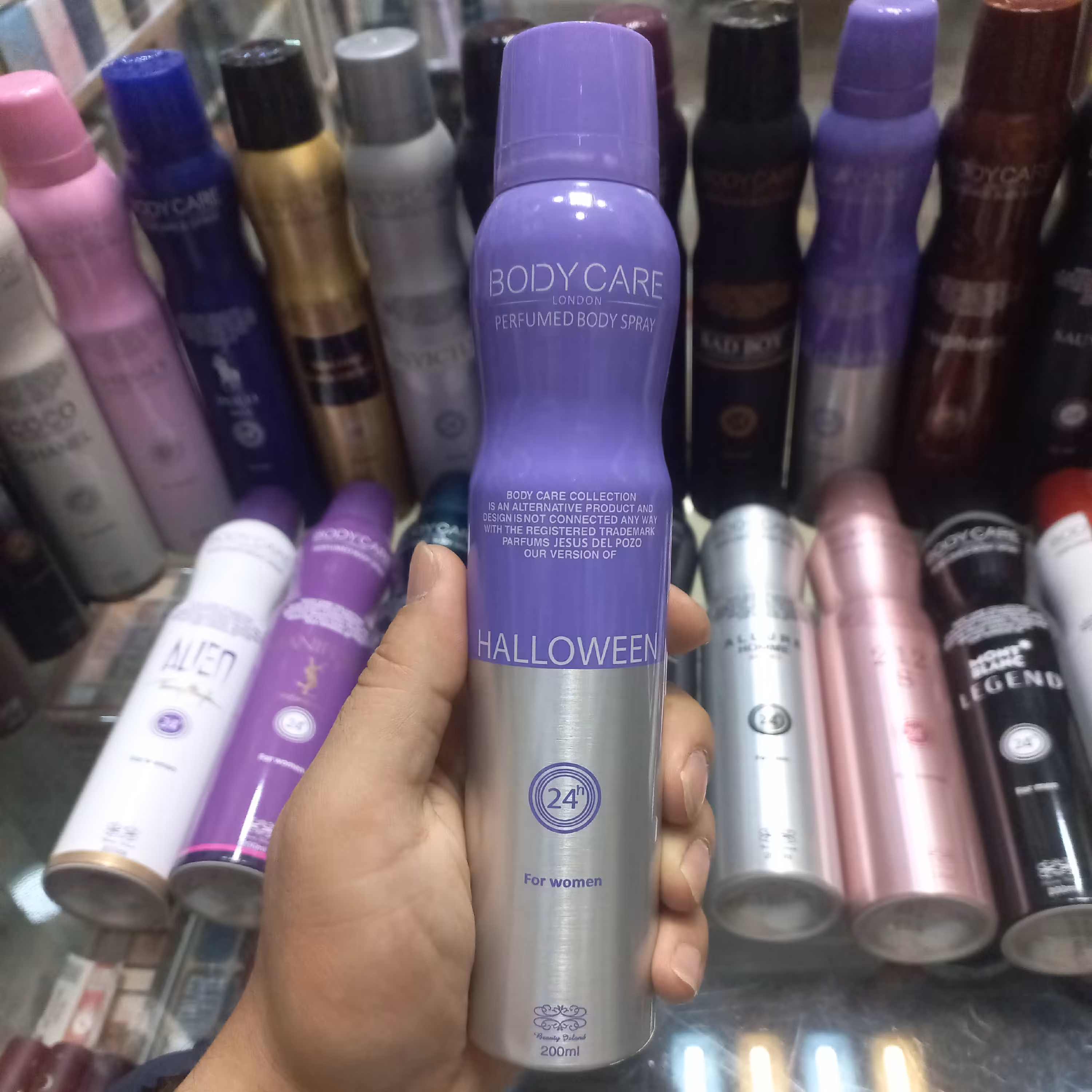 اسپری بادی کر bodycare اسپری بدن رایحه ی هالووین Halloween 