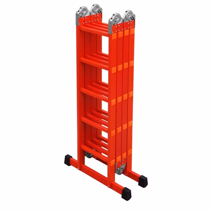 نردبان 20 پله آسانکار مدل as4p20( ارسال با باربری به صورت پس کرایه بر عهده مشتری  میباشد )