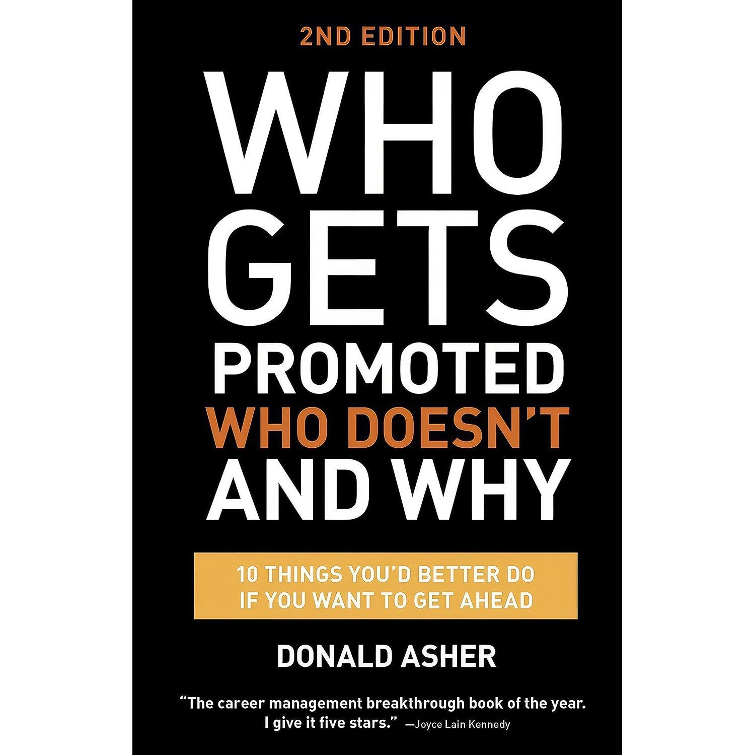 کتاب زبان اصلی Who Gets Promoted Who Doesn t and Why Second Edition