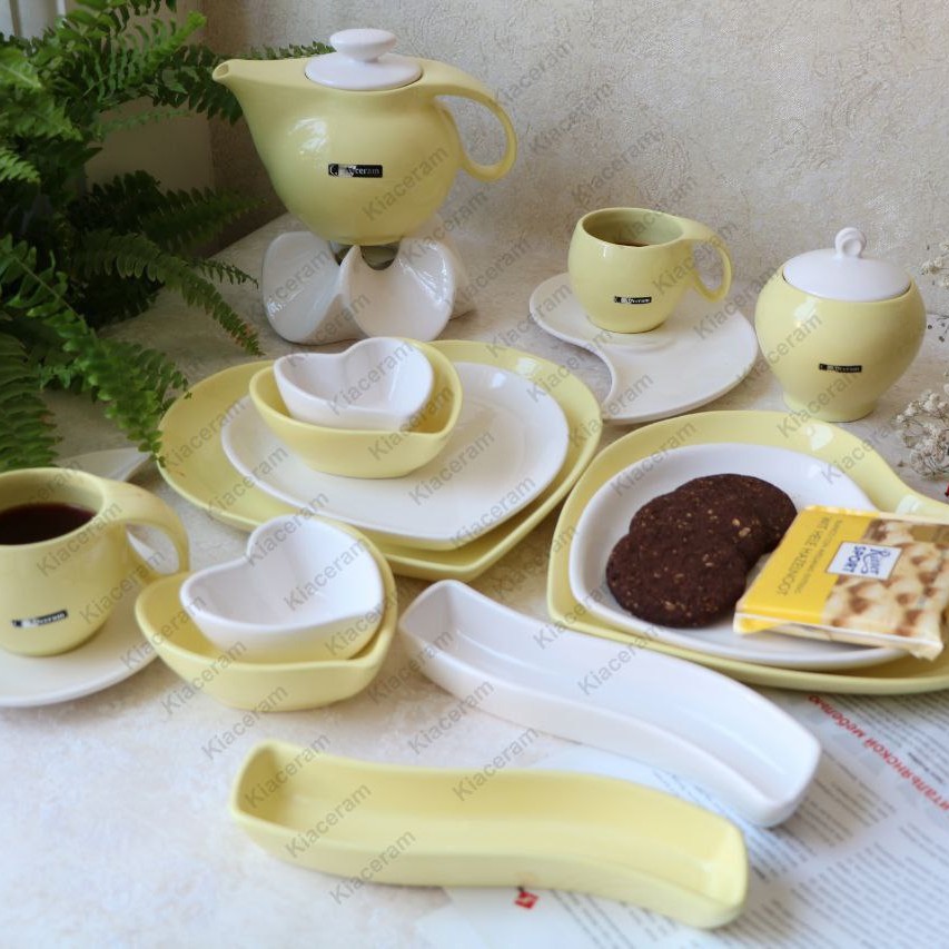 صبحانه خوری 19 پارچه برند Ayceram در رنگ های مختلف 