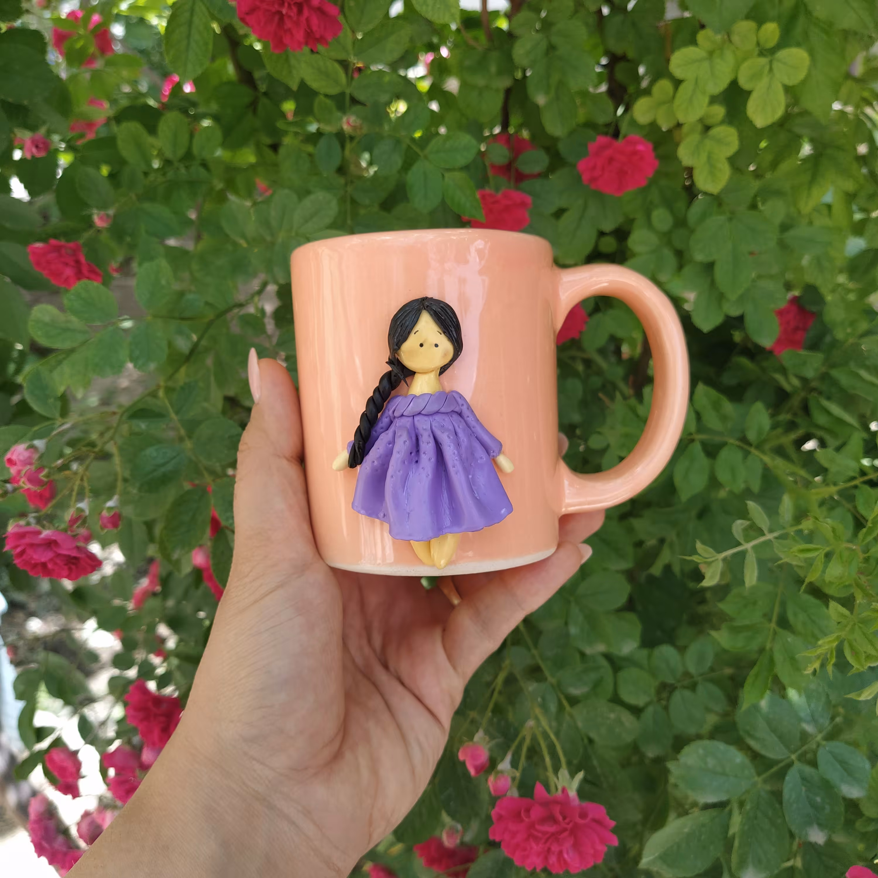 لیوان سرامیک عروسکی