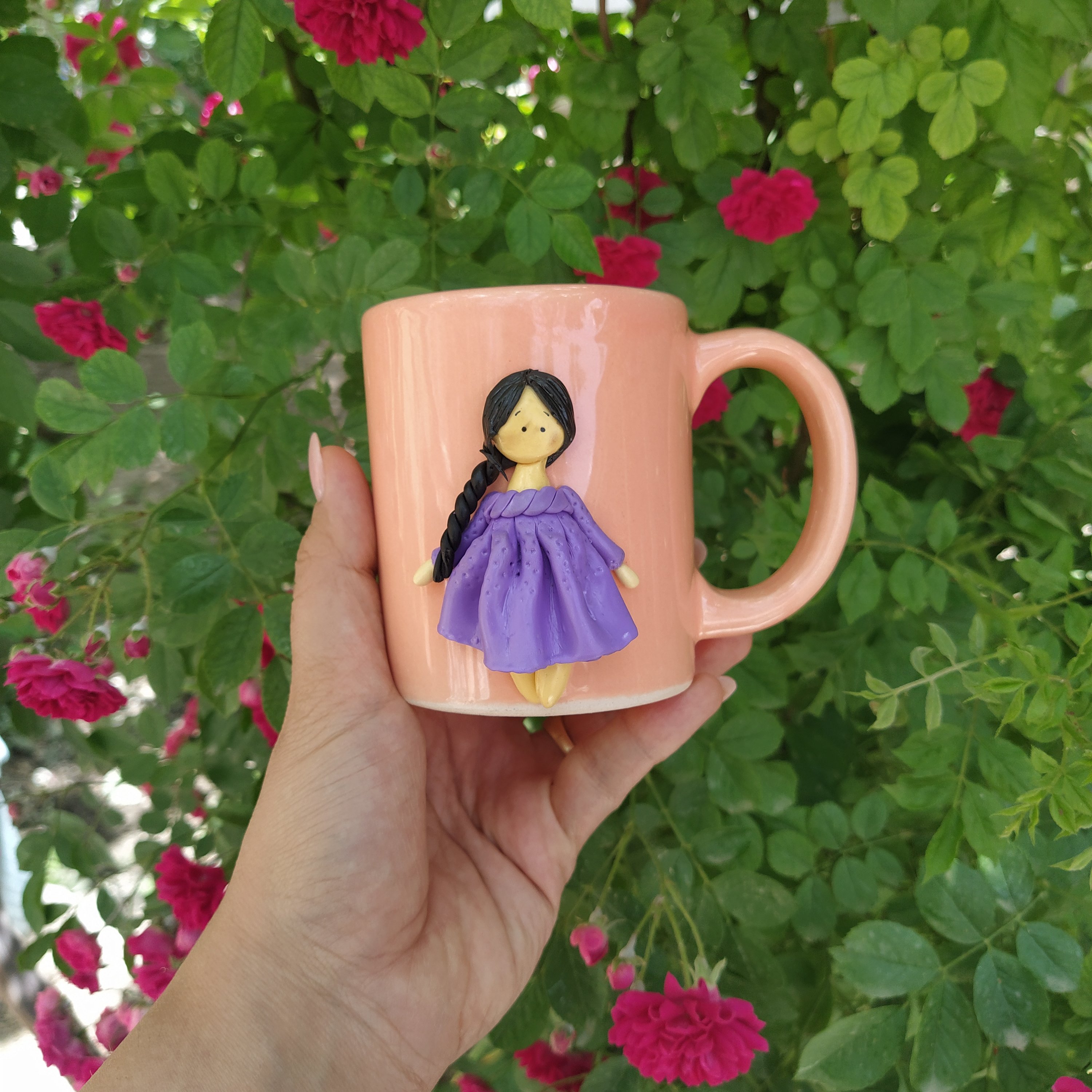 لیوان سرامیک عروسکی