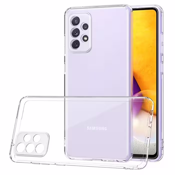 قاب گوشی سامسونگ Galaxy A52 5G ژله ای کپسولی به همراه محافظ لنز