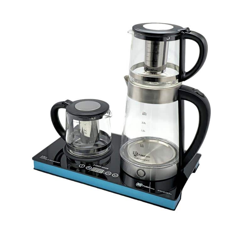 چای ساز فوما مدل FU-2053 دو قوری استفاده بصورت روهمی