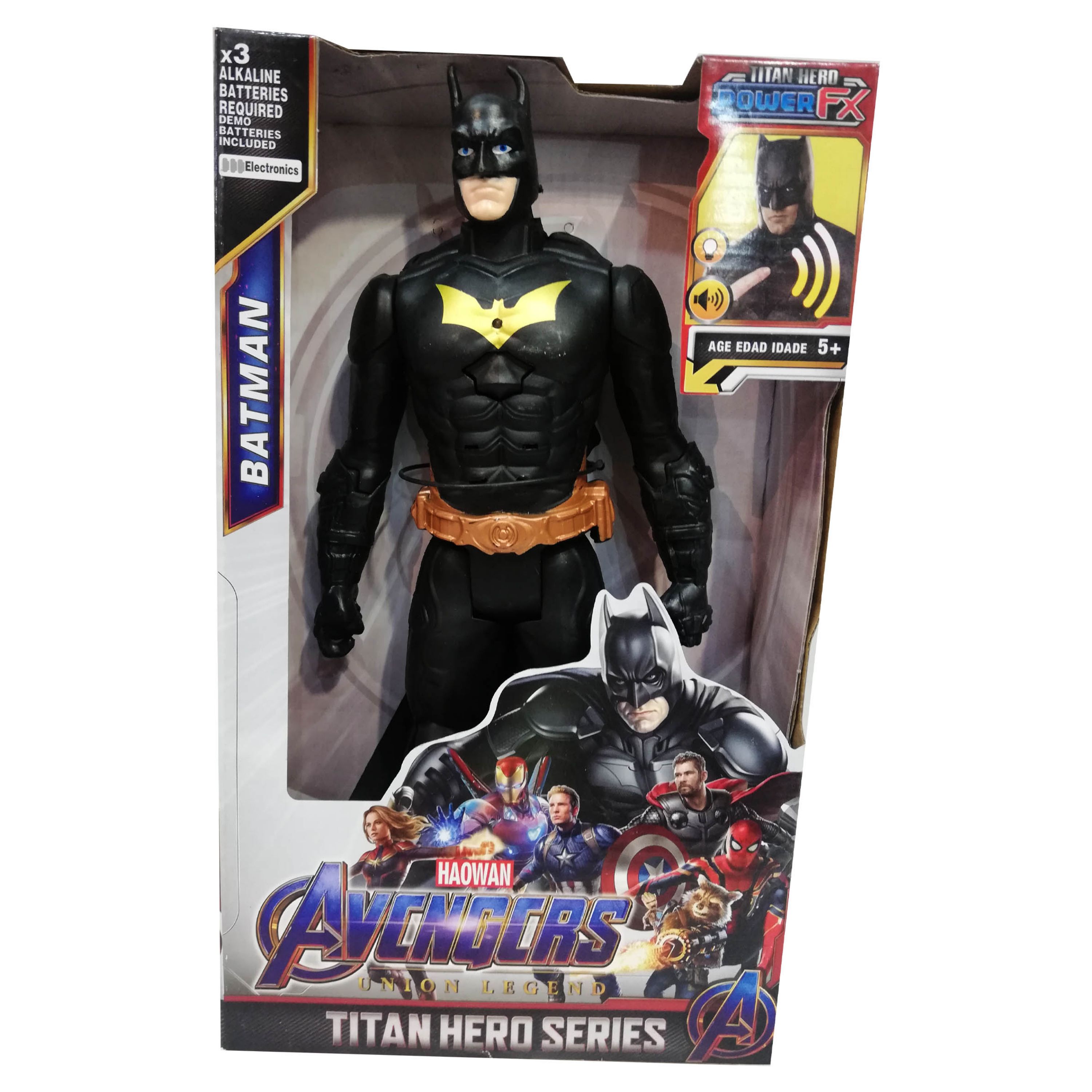 اکشن فیگور اونجر مدل بت من سایز بزرگ ارتفاع 35 سانتی متر 