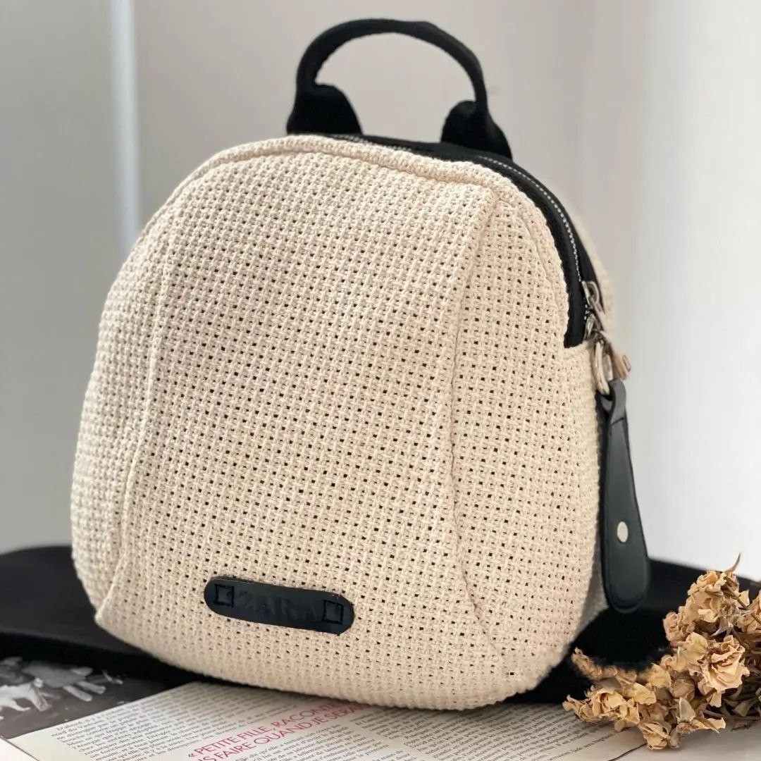 مینی کوله 2 کاره
دستی و کوله
جنس کنفی و متریال درجه 1
ابعاد 25 در 24