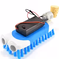 کیت ربات آموزشی خلاقیت و شکوفایی ربات برس برقی