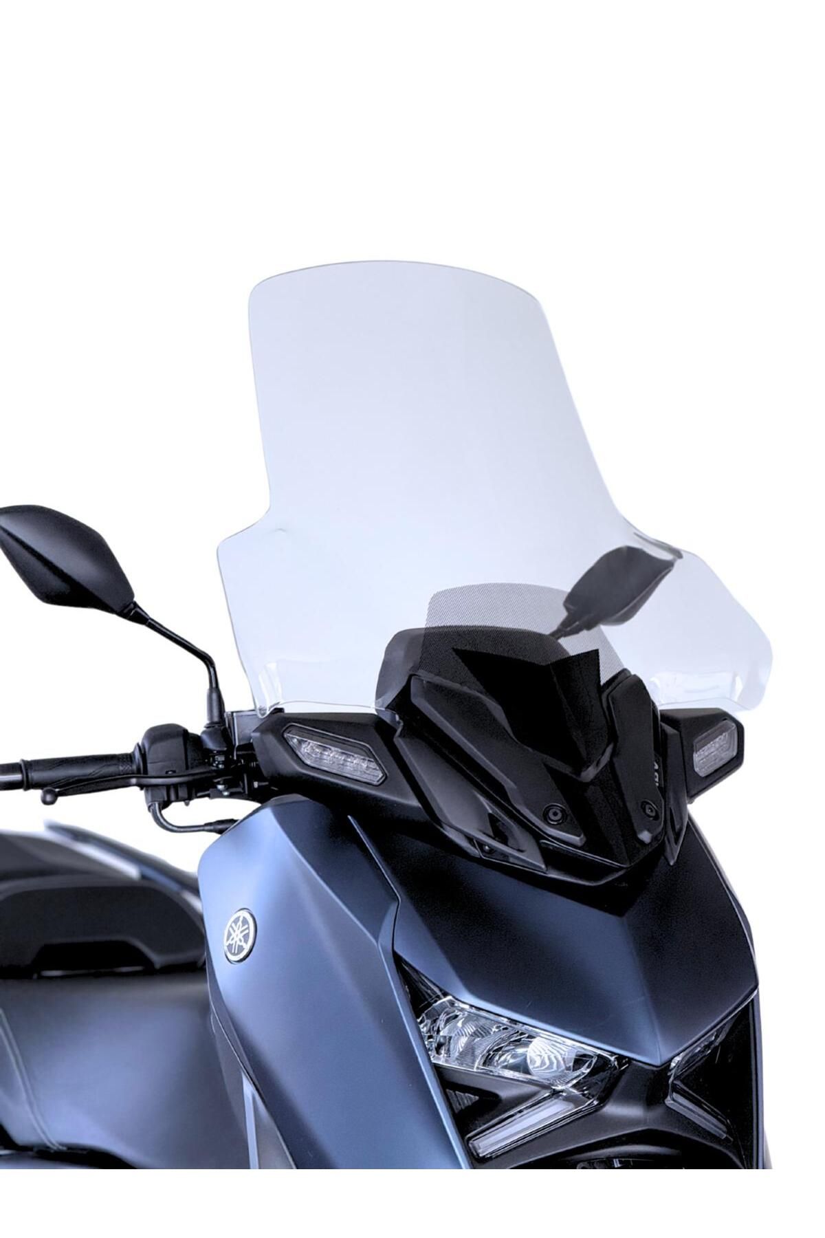 شیشه جلو موتورسیکلت XMAX 250 300 2024 مدل تور سازگار با ای اول شفاف ABV Yamaha