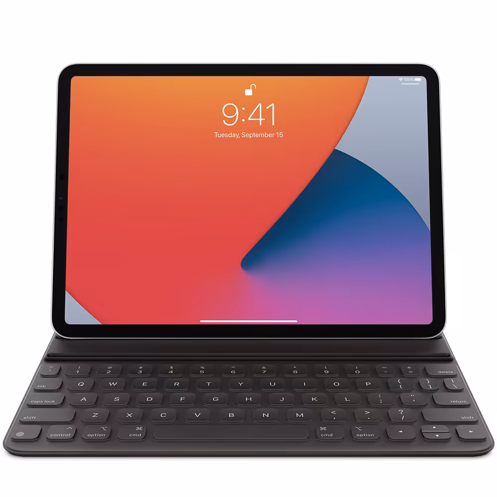 اسمارت کیبورد Folio اپل مخصوص آیپد پرو 11 اینچ نسل سوم و آیپد ایر نسل چهارم - مشکی - Hiapple.ir