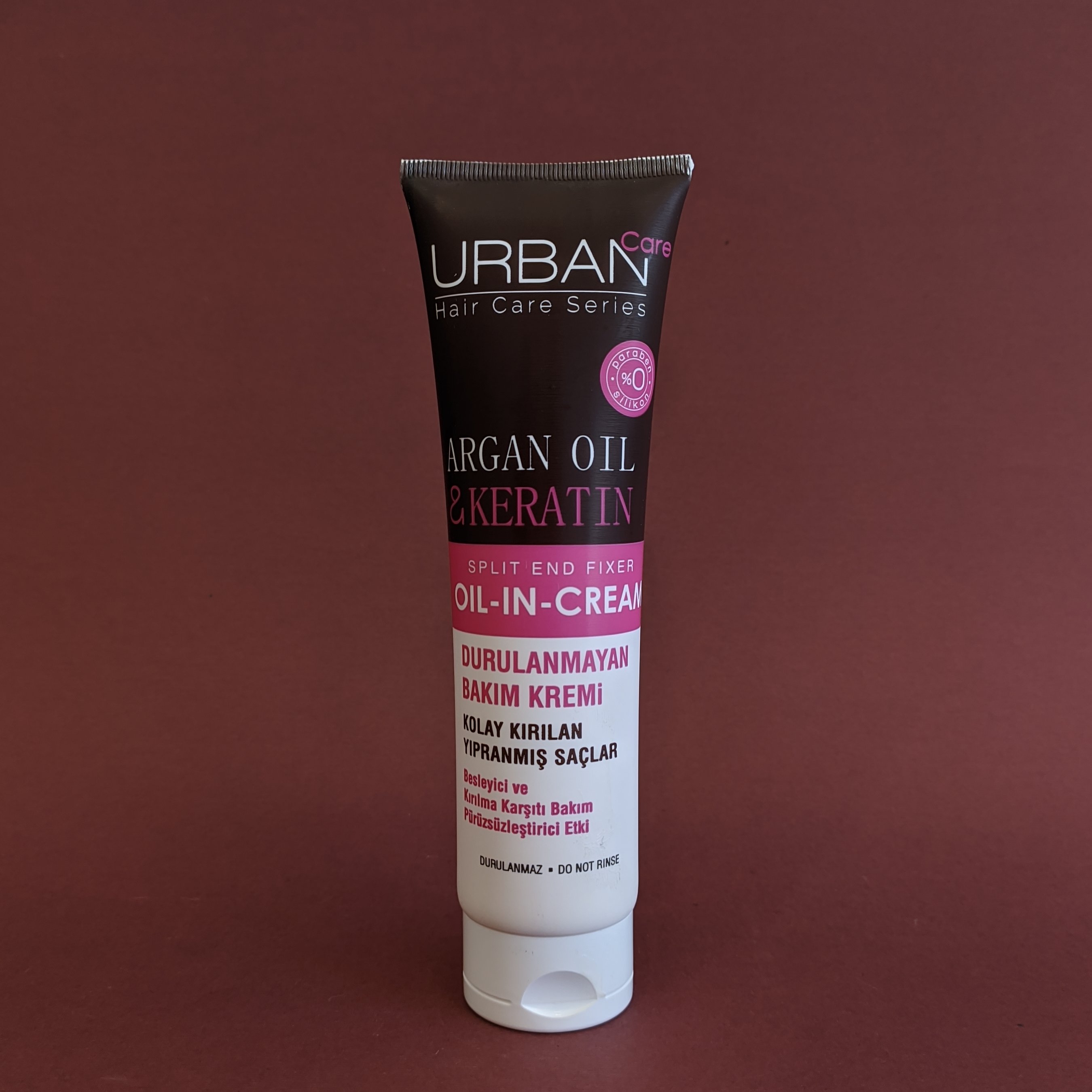 کرم مو Urban Care حاوی روغن آرگان و کراتین مناسب موهای آسیب دیده 150 میل
