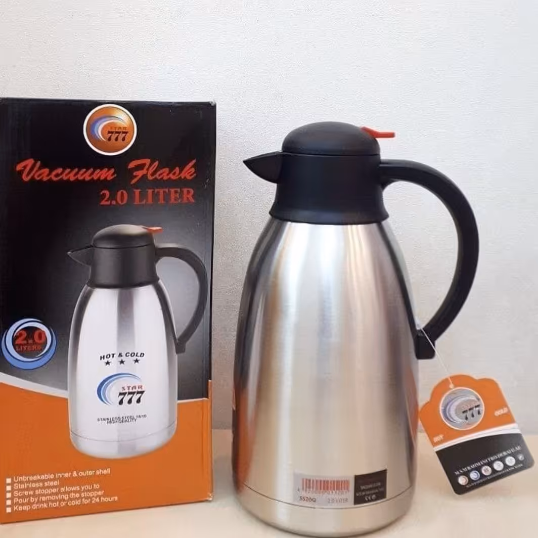 فلاسک استیل دو لیتری