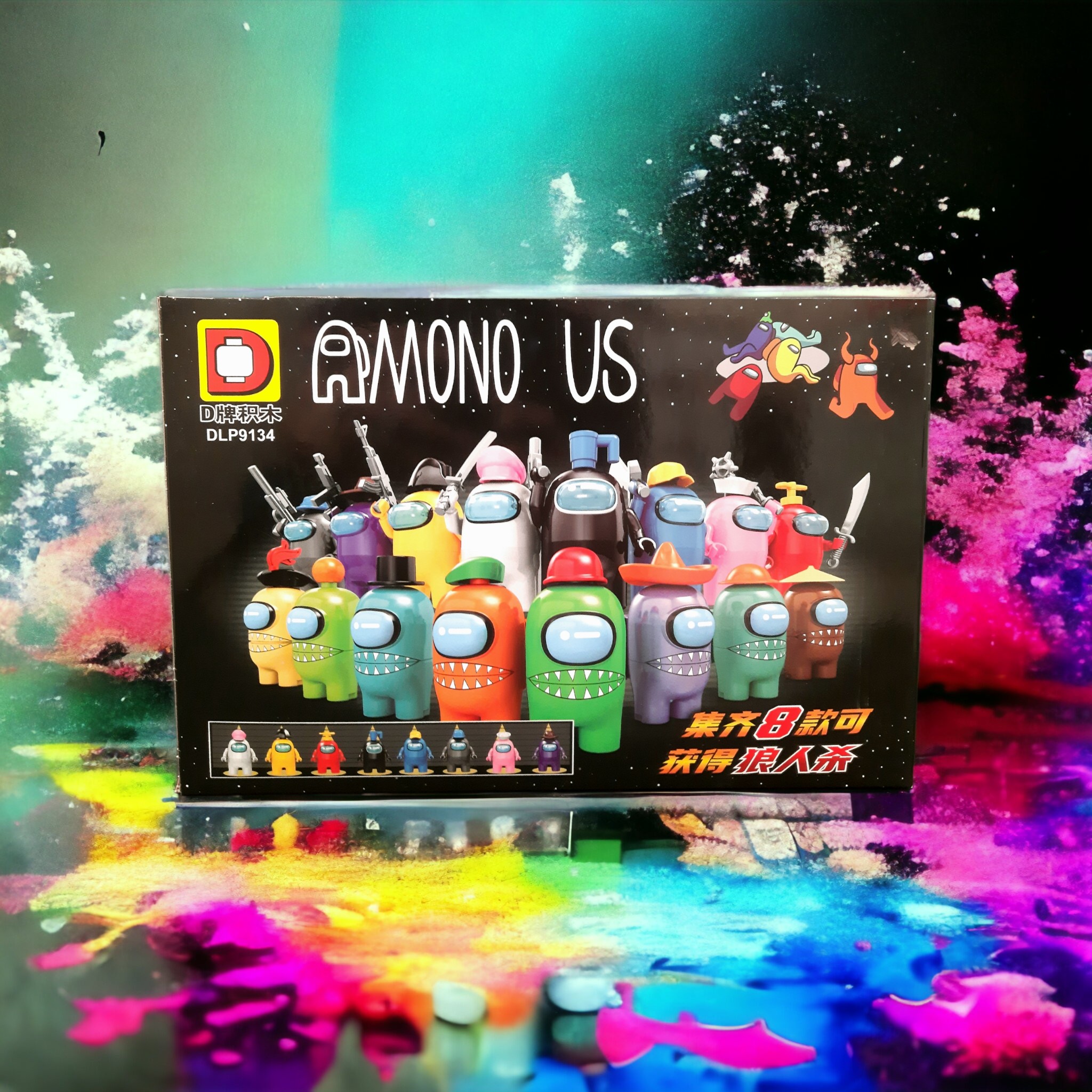 لگو پک 16 عددی بازی امانگ آس با اکسسوری