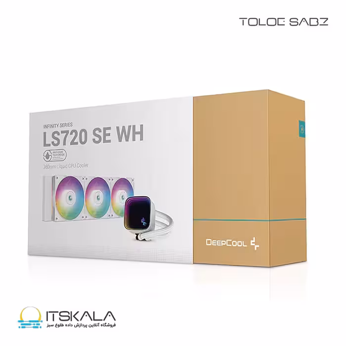 قیمت و خرید فن خنک کننده پردازنده Deepcool مدل INFINITY LS720 360 SE WH | ITSKALA