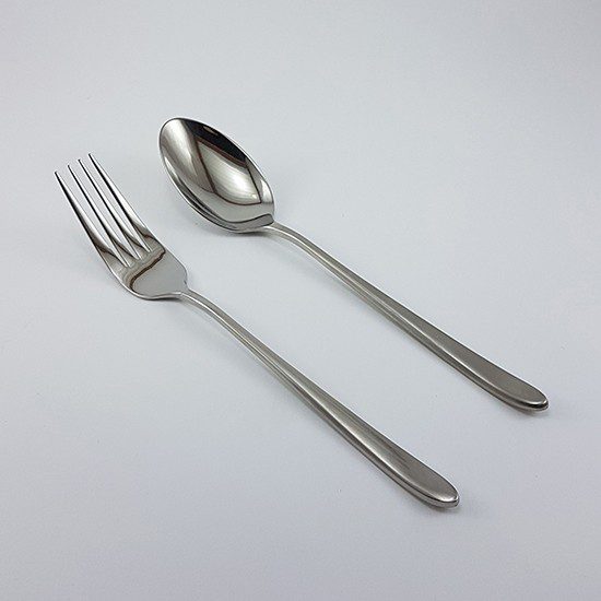 قاشق چنگال 12 پارچه استیل یونیک کد 5712