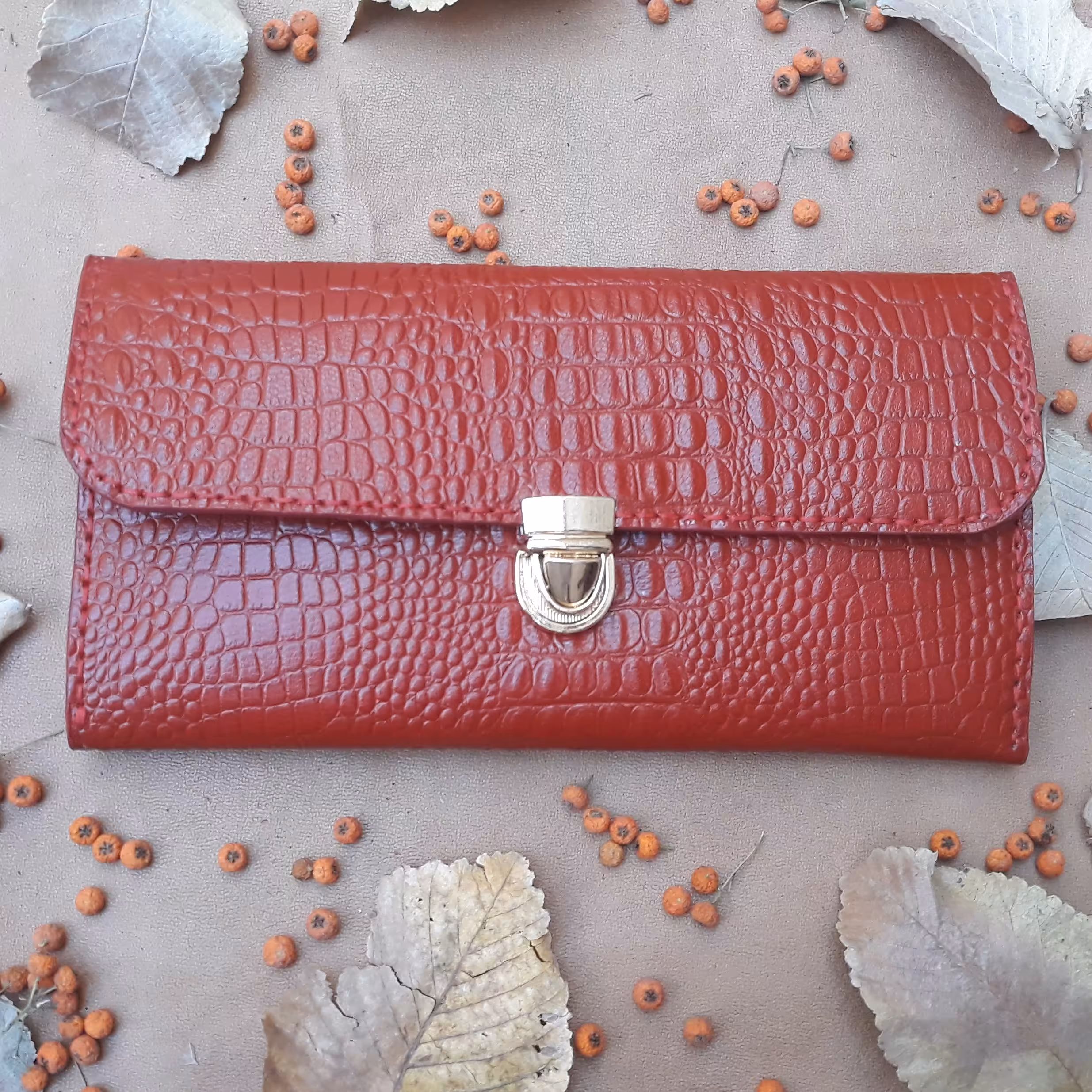 کیف پول زنانه چرم طبیعی