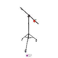 سه پایه بوم چرخ دار اس اند اس QH-J2180 مدل S&amp;S QH-J2180 Studio Boom Arm With Casters Kit
