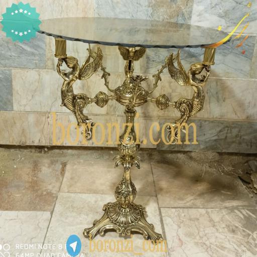 میز خاطره برنزی فرشته