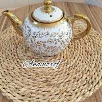 قوری چینی گلدار