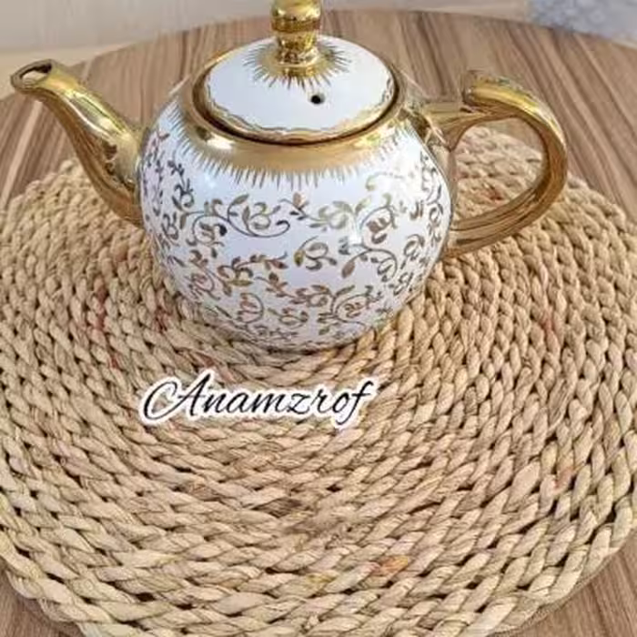 قوری چینی گلدار