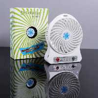 پنکه شارژی رومیزی کد 10121 ( سری اقتصادی)