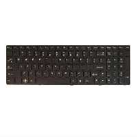 کیبرد لپ تاپ لنوو IdeaPad G580 مشکی با فریم