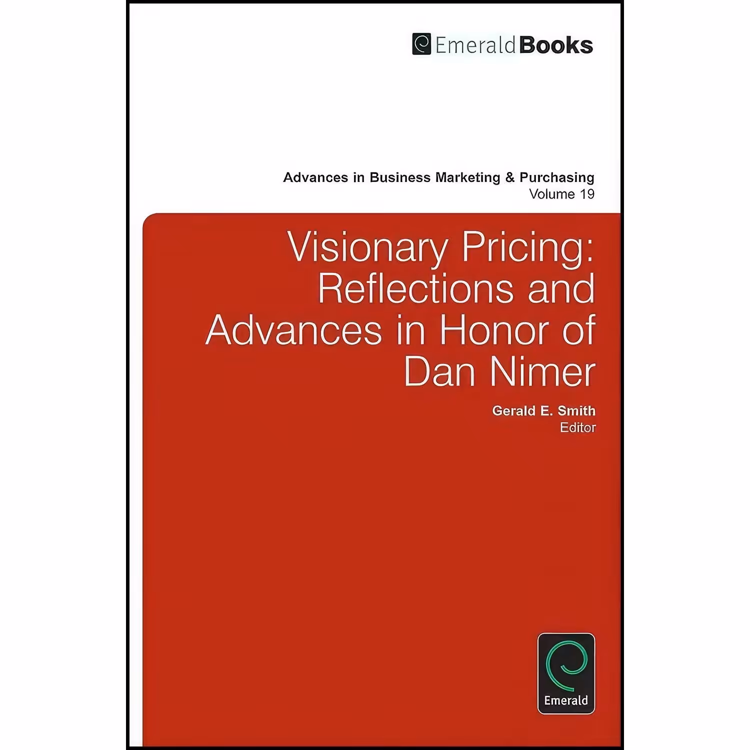 کتاب زبان اصلی Visionary Pricing اثر Gerald E Smith