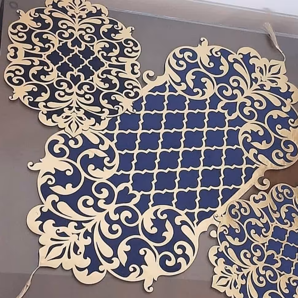 رومیزی  طرح دار 