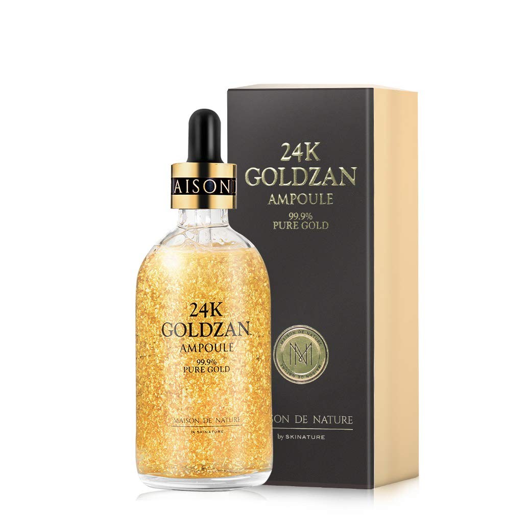 سرم پوست طلا 24k Goldzan Ampoule ضد چروک و جوانساز 100 میلی لیتر